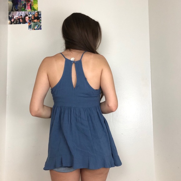 BLUE BOHO CAMISOLE - Picture 3 of 4